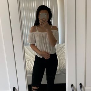 Off-the-Shoulder Flowy Top